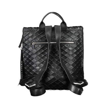 Black Polyethylene Backpack