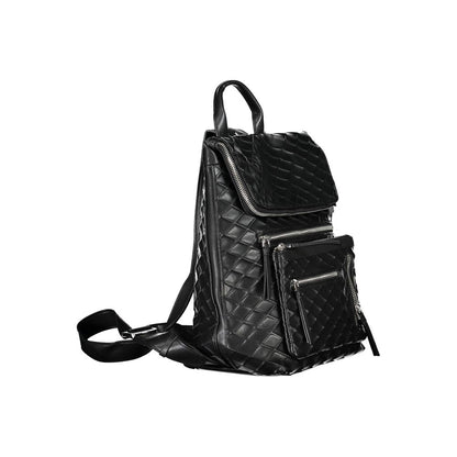 Black Polyethylene Backpack