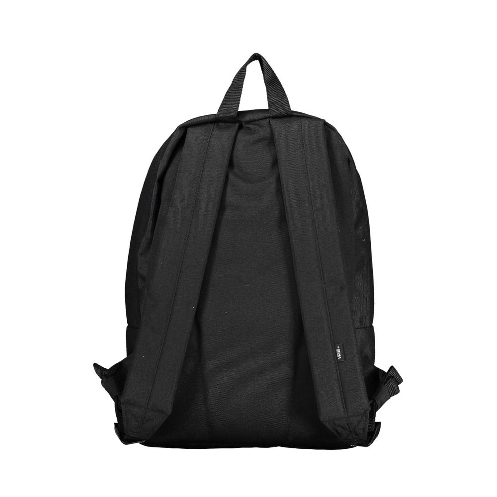 Black Polyester Backpack