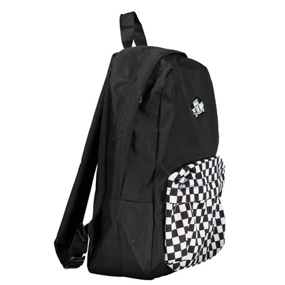 Black Polyester Backpack