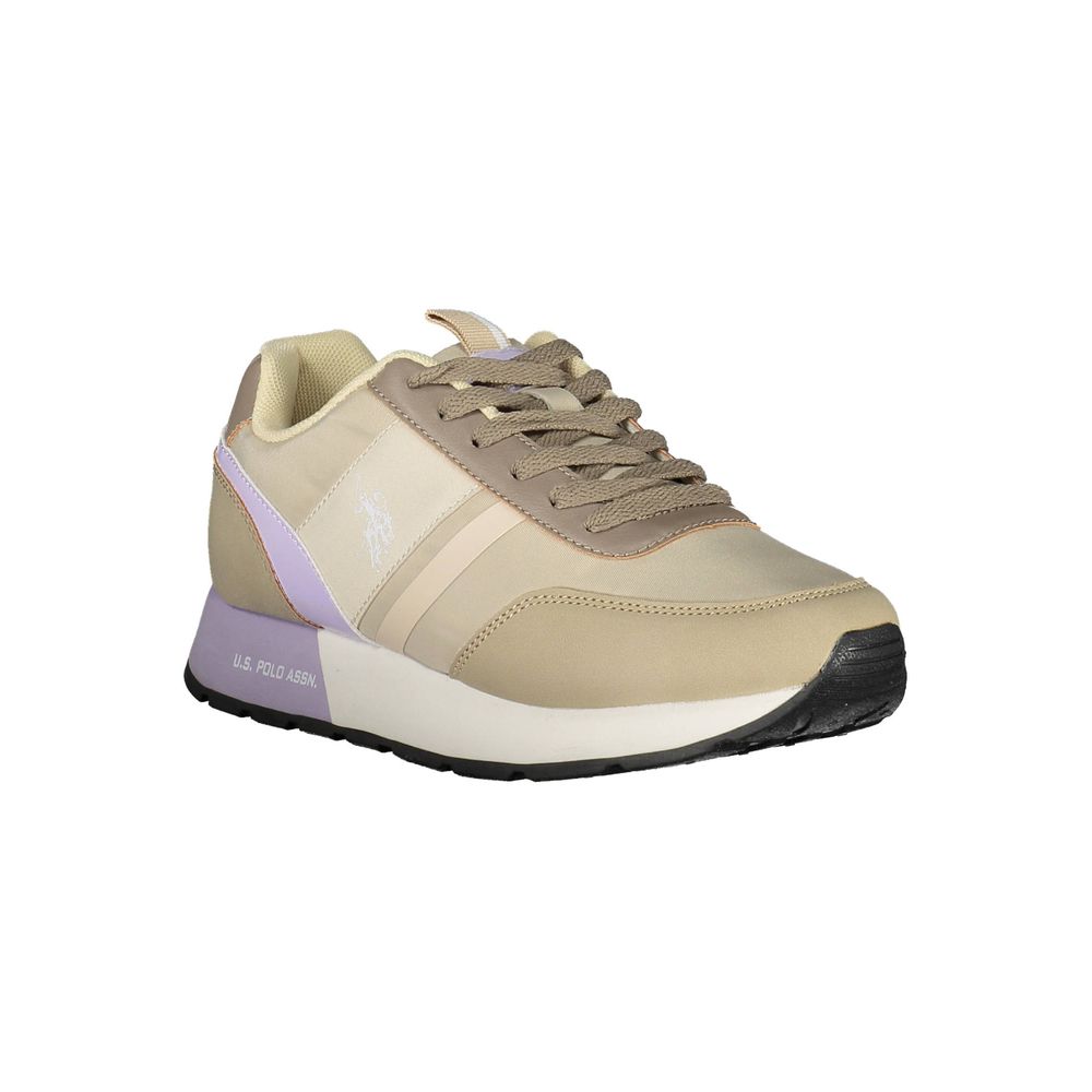 Beige Nylon Sneaker