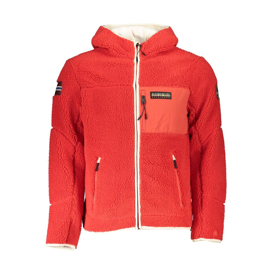 Red Polyester Jacket