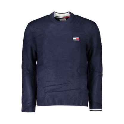 Blue Polyester Sweater