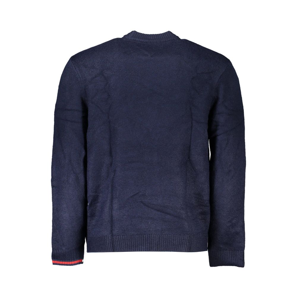 Blue Polyester Sweater