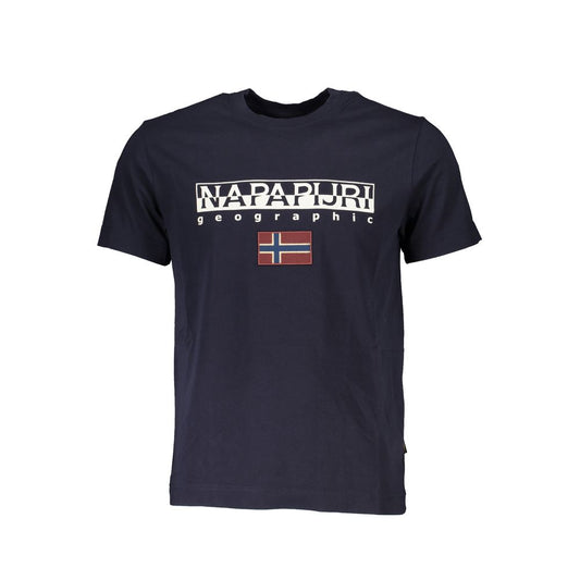 Blue Cotton T-Shirt