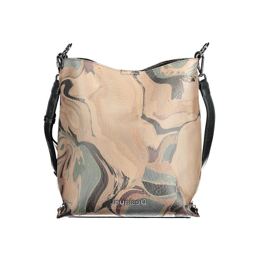 Brown Polyethylene Handbag
