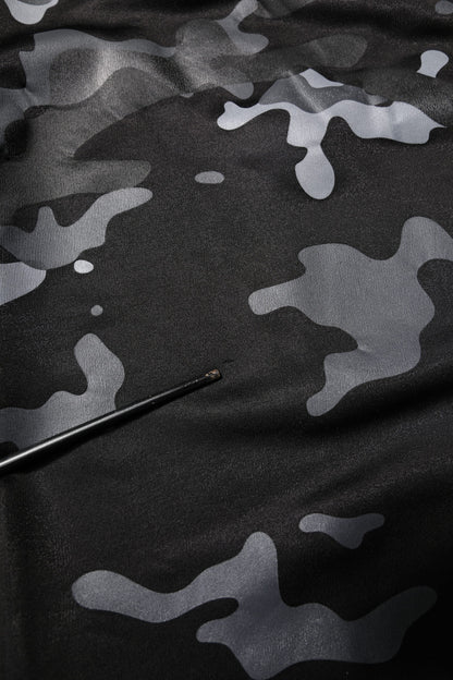 Black Camouflage Pullover Sweatshirt Sweater