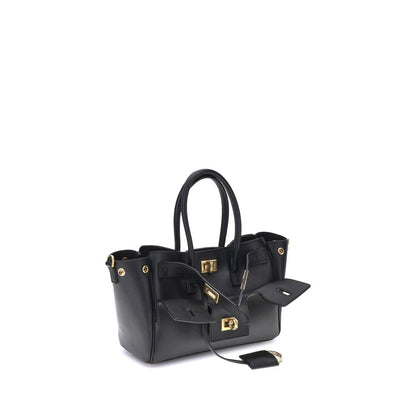 Black Calf Leather Bos Taurus Shoulder Bag