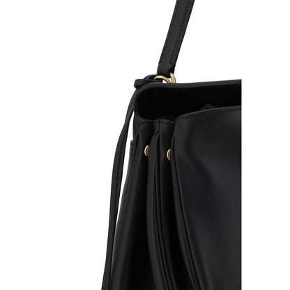 Black Calf Leather Bos Taurus Shoulder Bag