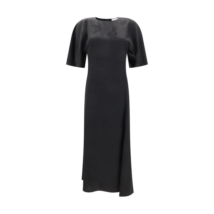 Satin Long Dress