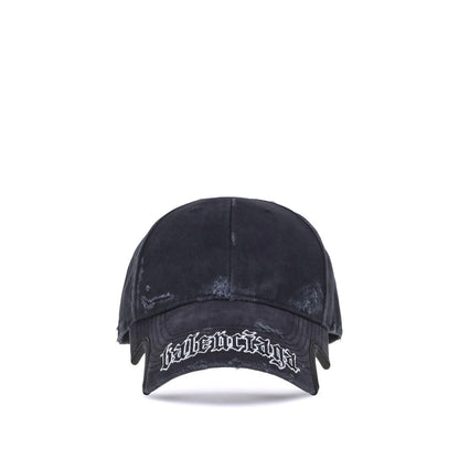 Black Cotton Cap (Baseball Hat)