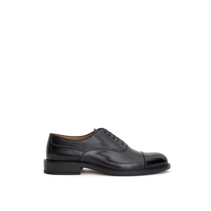 Black Leather Oxfords And Derby