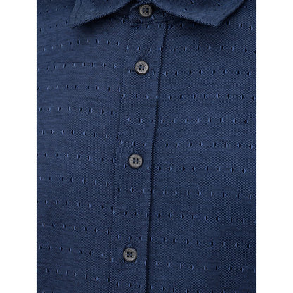 Blue Cotton Shirt