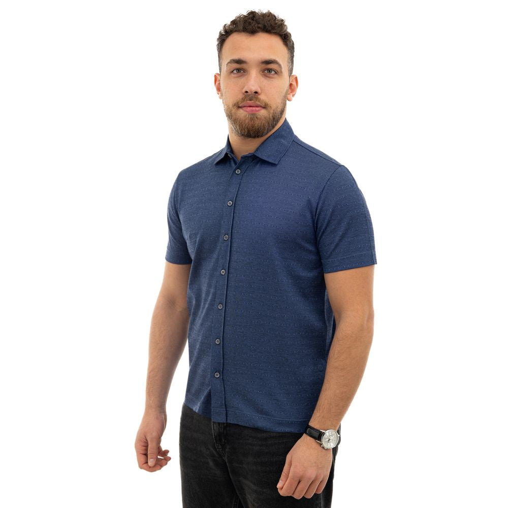 Blue Cotton Shirt