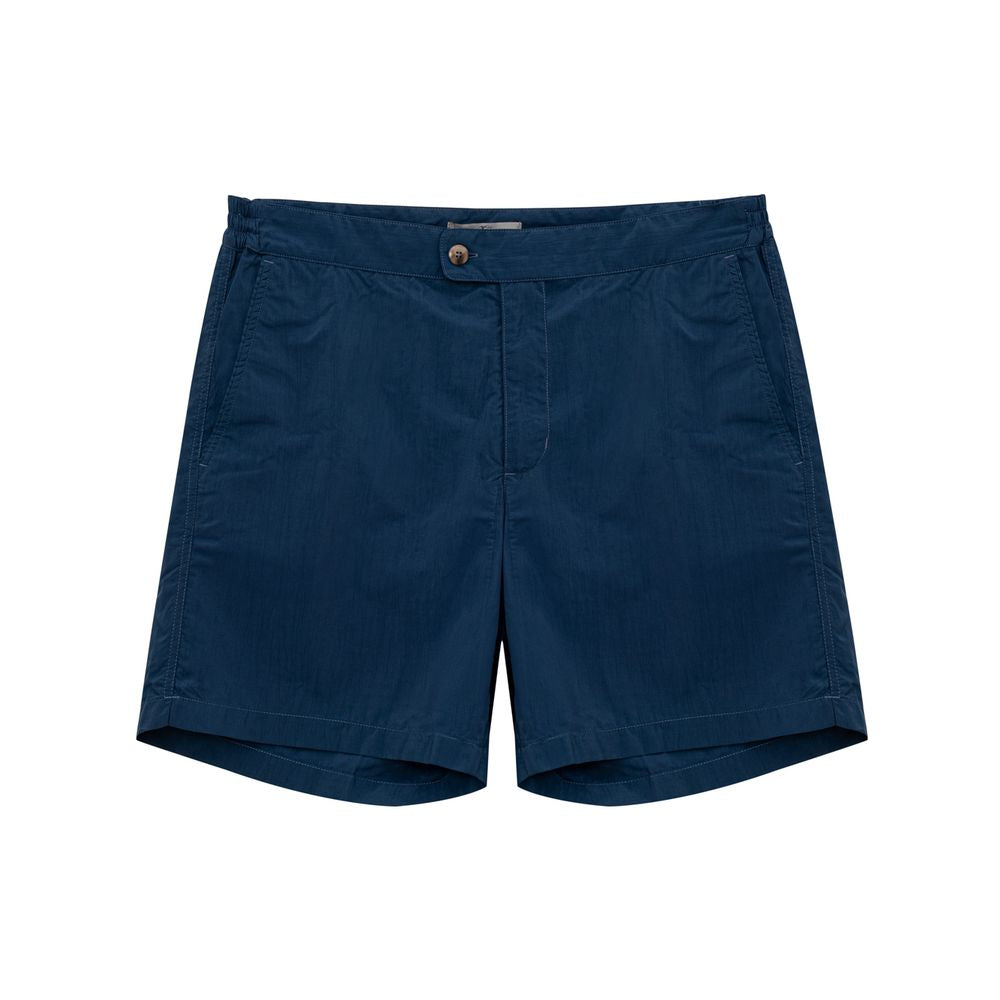 Blue Polyamide Swim Short