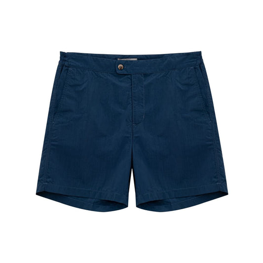 Blue Polyamide Swim Short