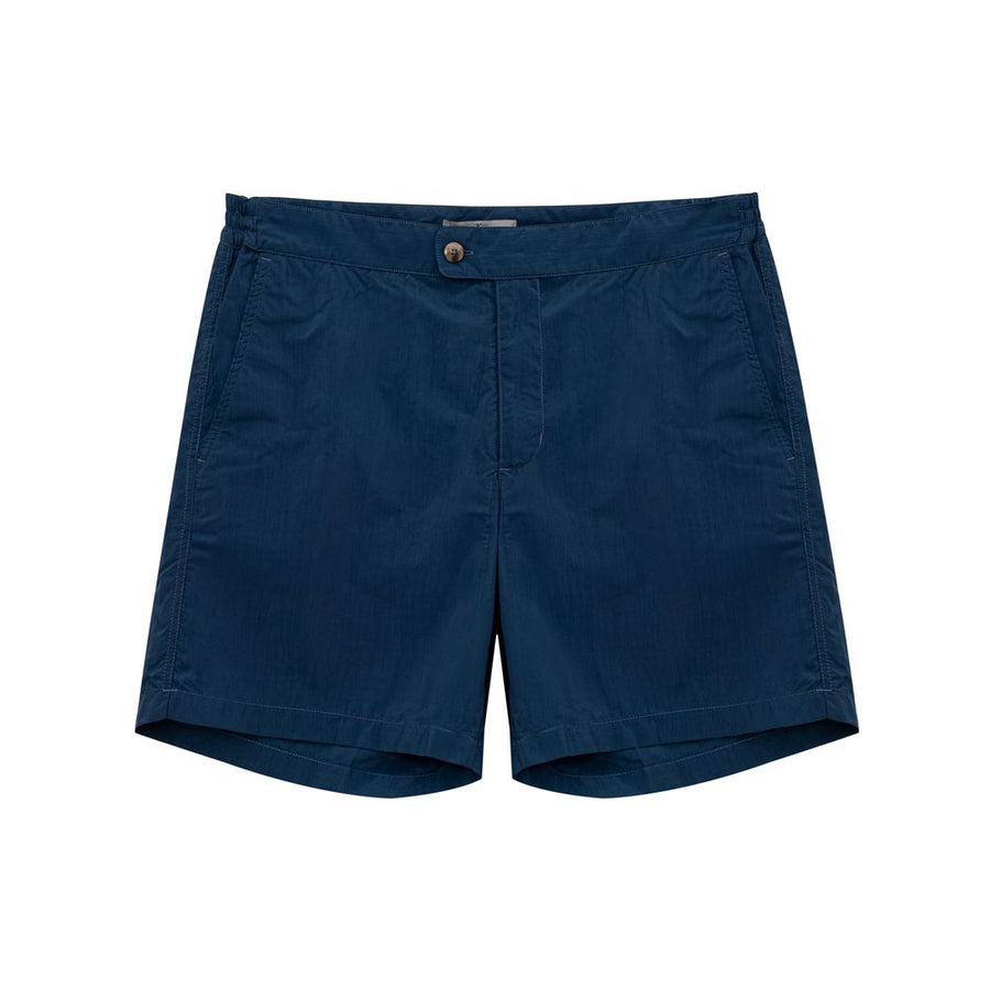 Blue Polyamide Swim Short