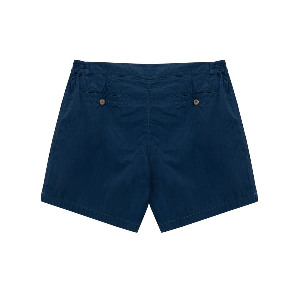 Blue Polyamide Swim Short