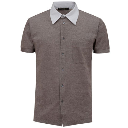 Bicolor Cotton Shortsleeve