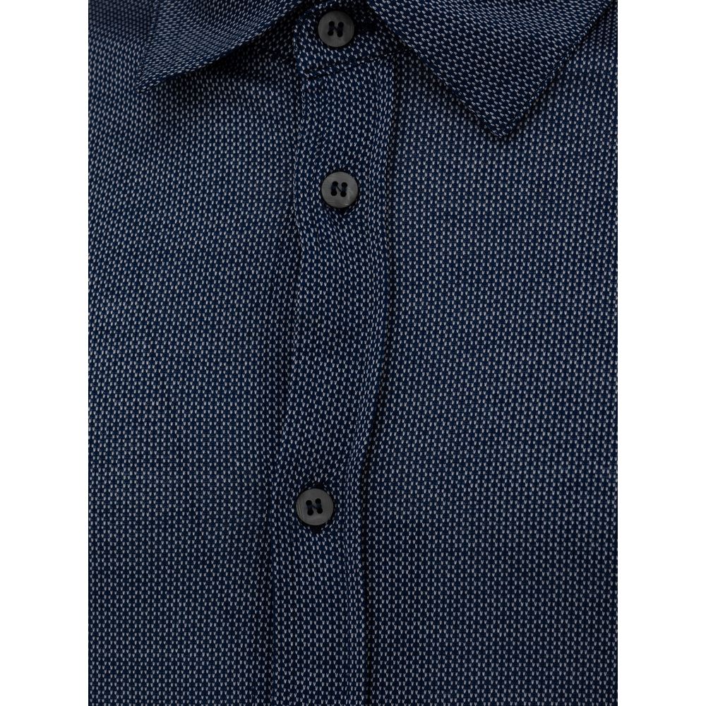 Blue Cotton Shirt