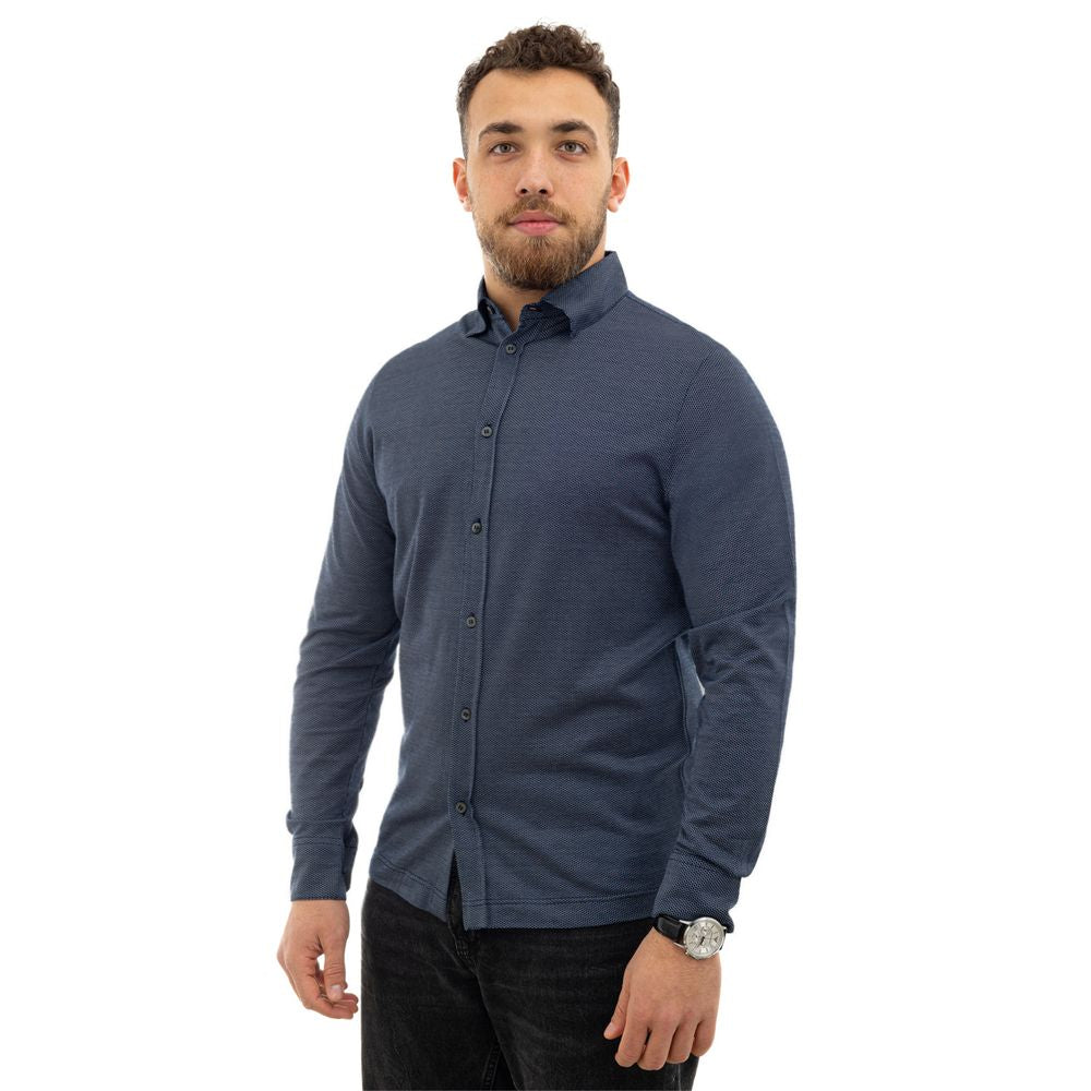 Blue Cotton Shirt