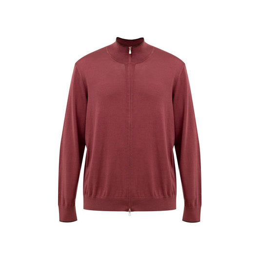Red Silk T-Shirt
