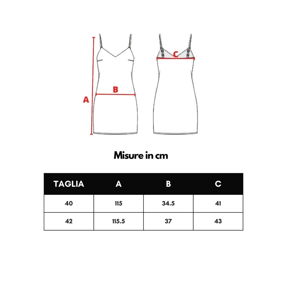 Bicolor Viscose Long Dress