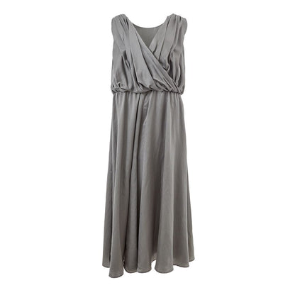 Gray Silk Long