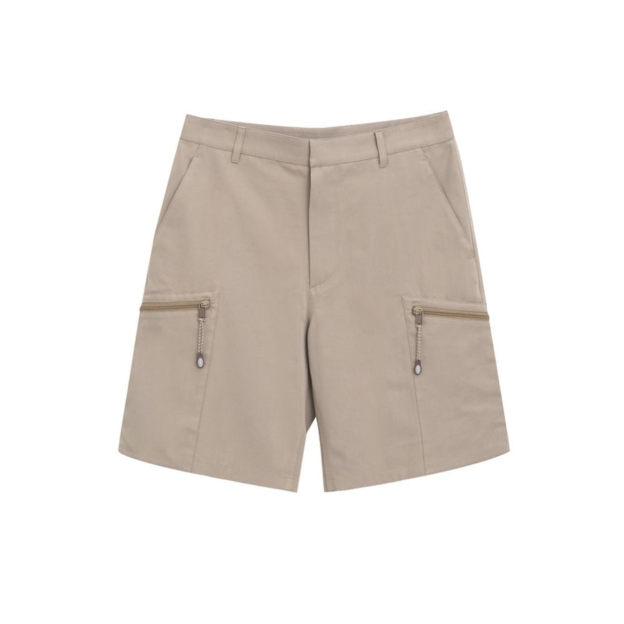 Beige Cotton Cargo