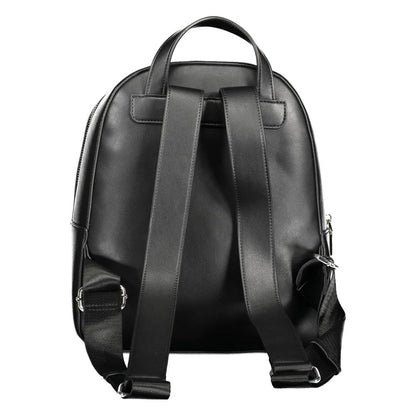 Black Polyethylene Backpack