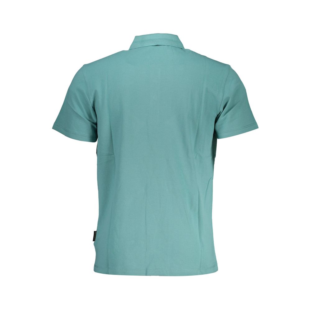 Green Cotton Polo Shirt