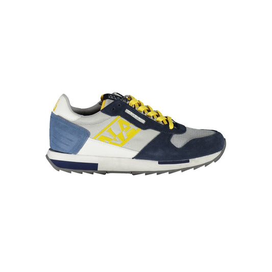 Gray Polyester Sneaker