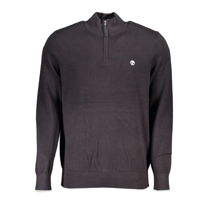 Black Cotton Sweater