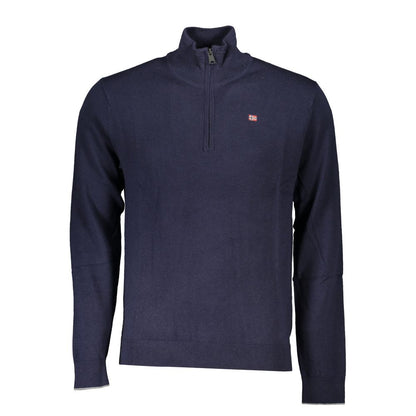 Blue Fabric Sweater