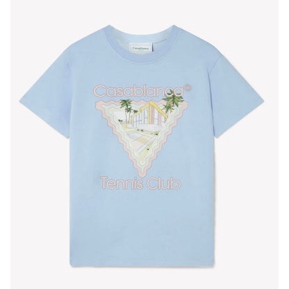 Blue Cotton T-Shirt