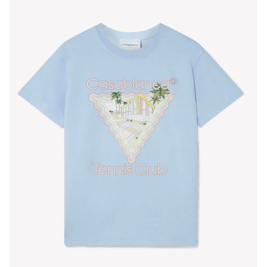 Blue Cotton T-Shirt