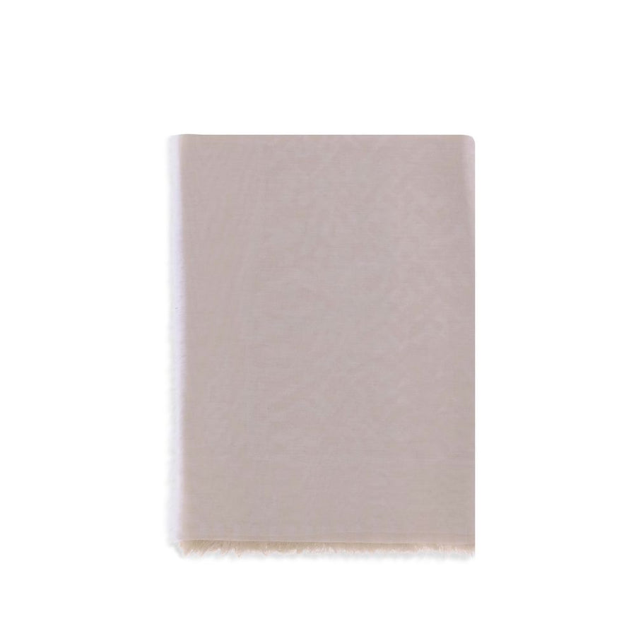 Beige Cotton Scarf