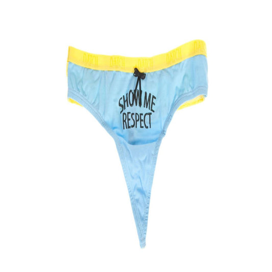 Blue Cotton Underwear