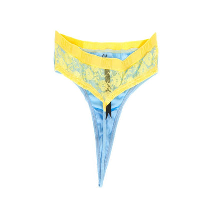 Blue Cotton Underwear