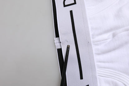 White Cotton Stretch Regular Brief Underwear