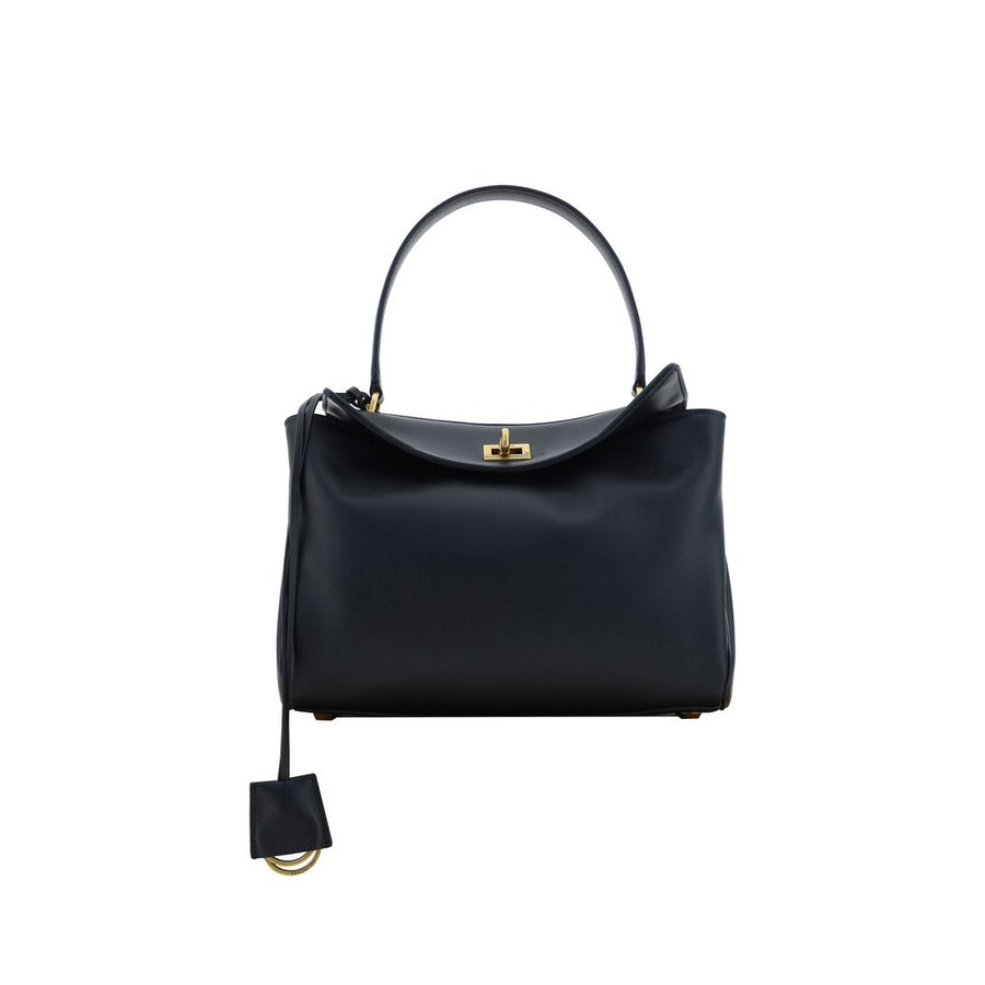 Black Calf Leather Bos Taurus Shoulder Bag