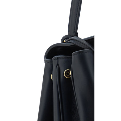 Black Calf Leather Bos Taurus Shoulder Bag