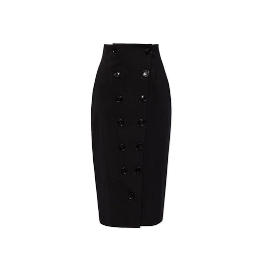 Wool Pencil Skirt