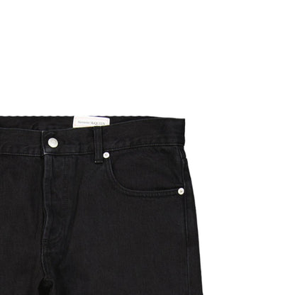 Black Cotton Jeans Denim