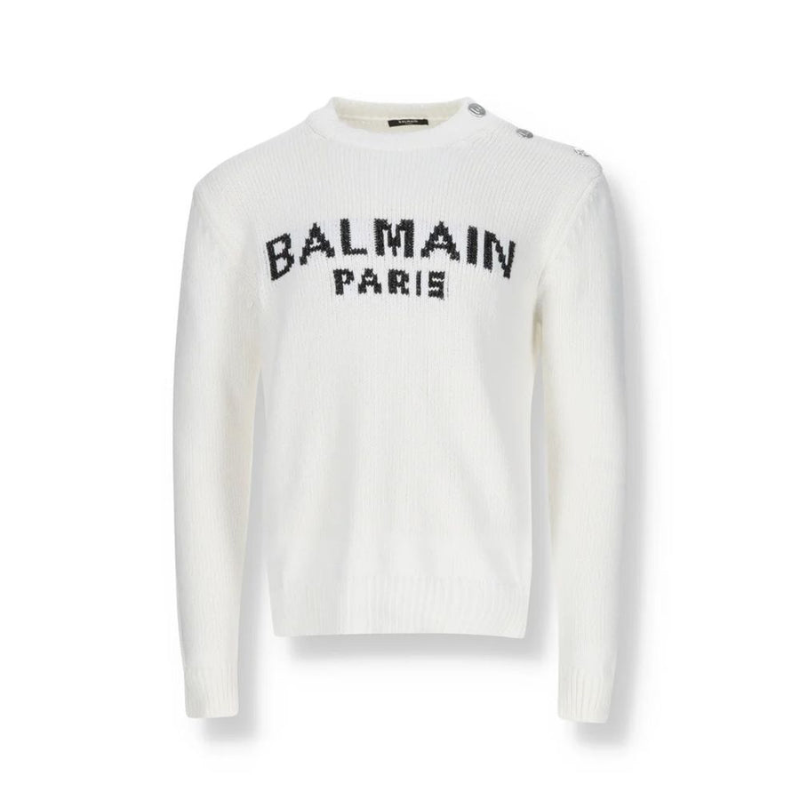 Cotton Logo Sweater