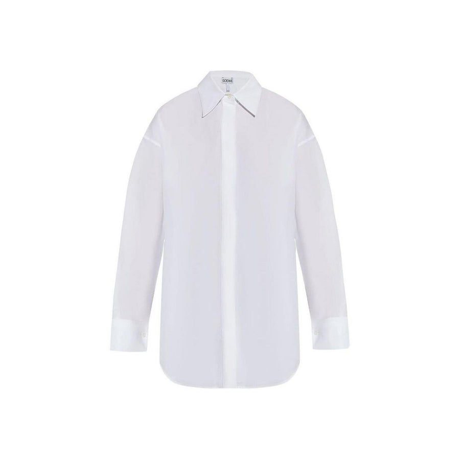 Draped Cotton Shirt