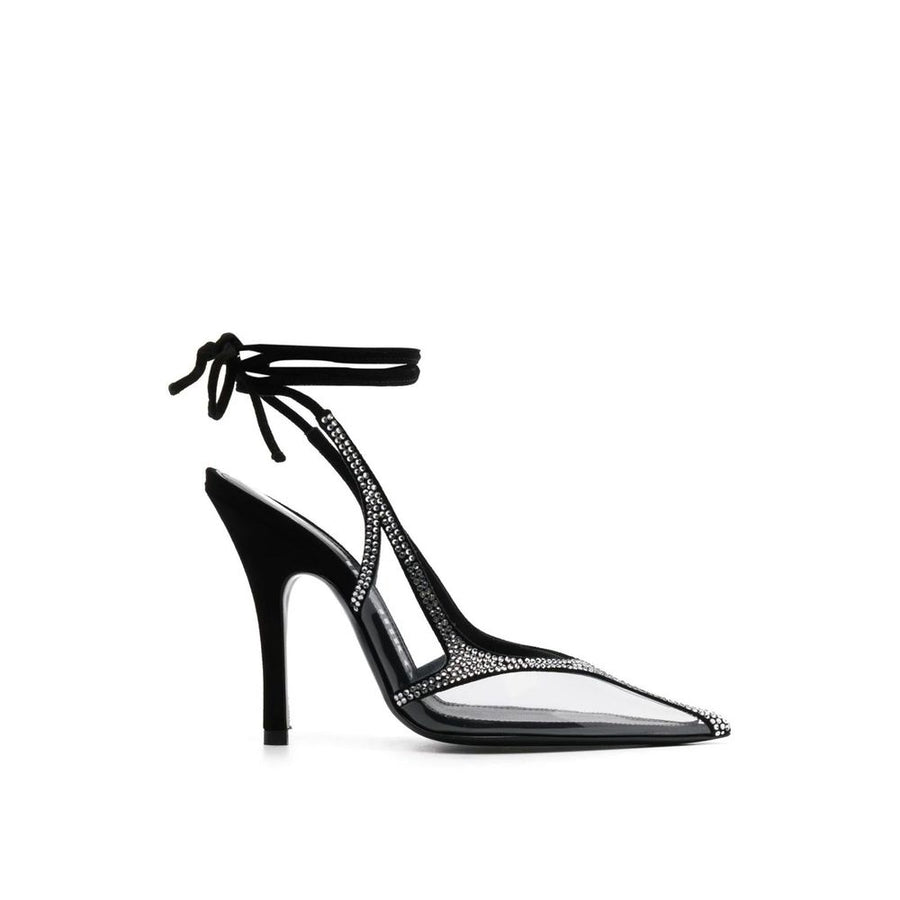 Venus Chrome Slingback Pumps