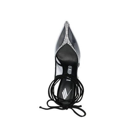 Venus Chrome Slingback Pumps