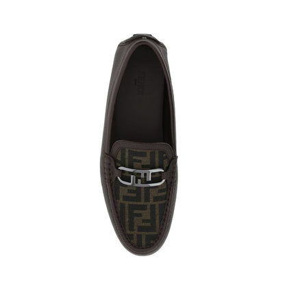 Leather Monogram Loafers