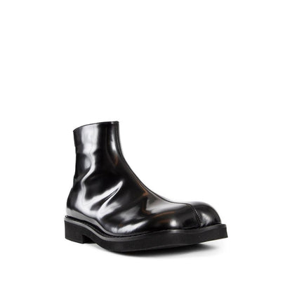 Trunk Leather Ankle Boots